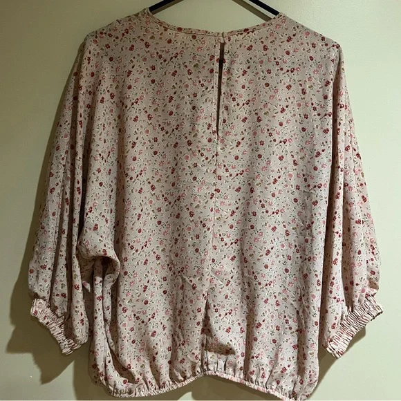 Sienna Sky Pink Floral Blouse - Picture 2 of 4